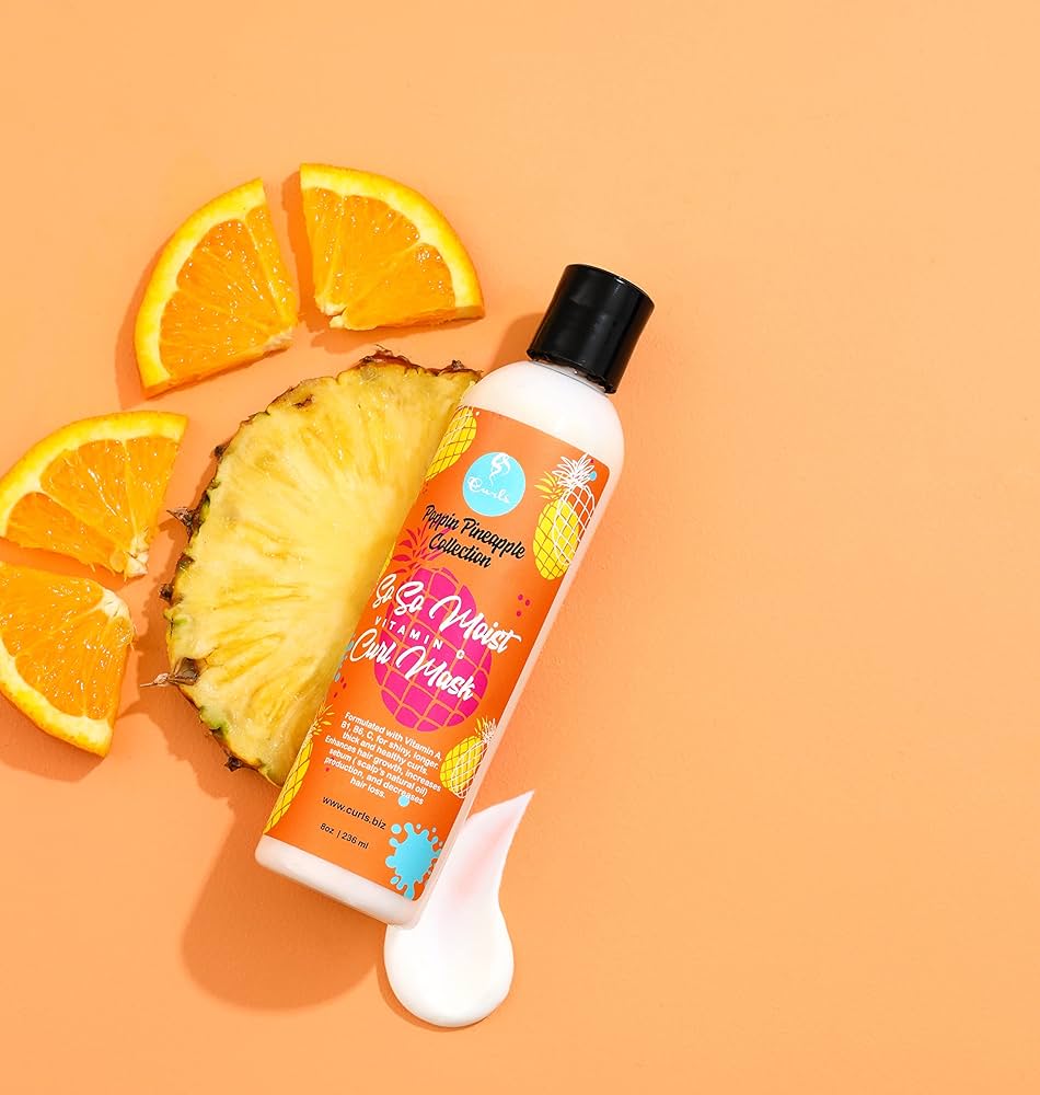 Curls Poppin Pineapple So So Moist Curl Mask