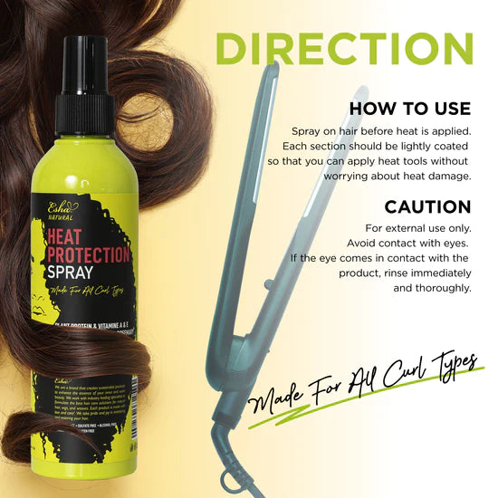 Esha Girl Natural Heat Protection Spray