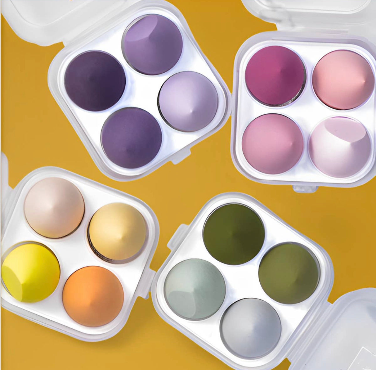 4-Piece Makeup Blender Set