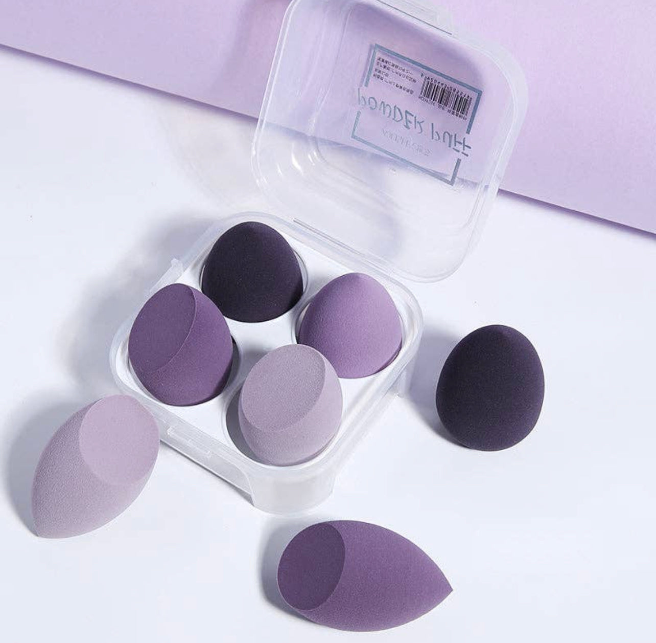 4-Piece Makeup Blender Set
