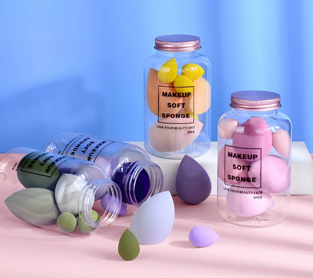 7-Piece Makeup Blender Set