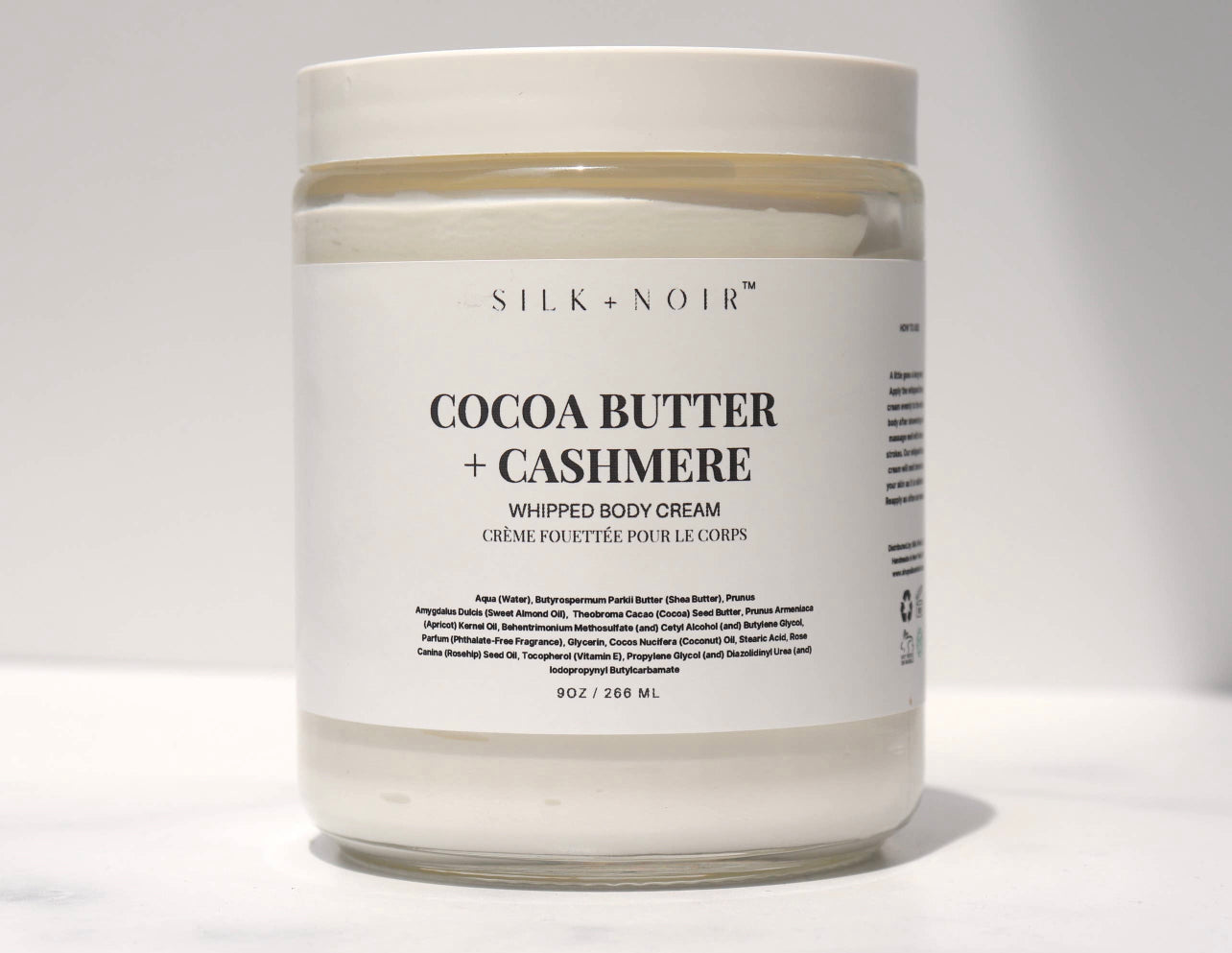 Cocoa Butter + Cashmere Whipped Body Cream