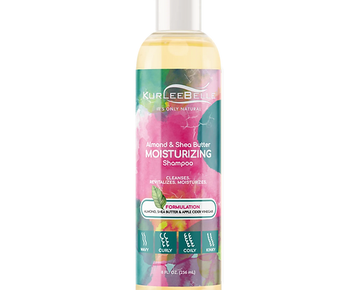 Kurlee Belle Almond & Shea Butter Moisturizing Shampoo