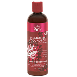 Pink Shea Butter Coconut Oil Leave In Conditioner